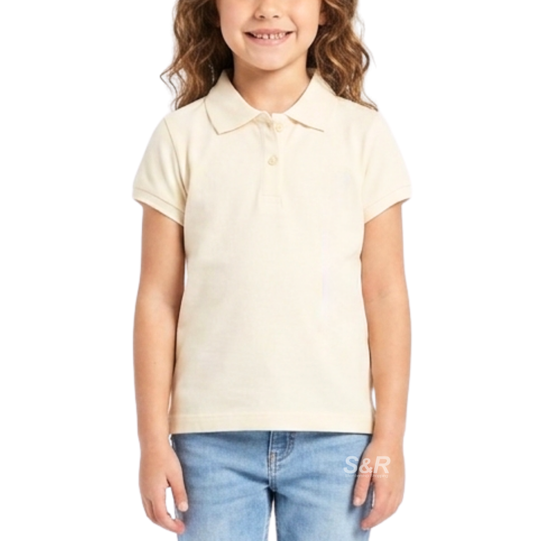 Cotton Tree Pique Girl's Polo Shirt